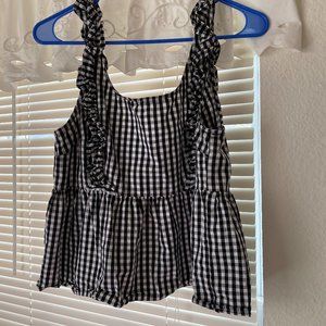gingham top